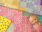 bt-a02674 Baby Crib Blanket フォーパッチブランケット ¥ 16,800