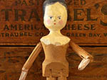 bt-a02794 Wooden Peg Doll ガールウッデンペグドール ¥ 24,900