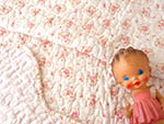 ki-a00944 Rose Quilt Blanket ローズキルトブランケット ¥ 16,800
