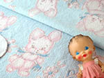 se-a00381 Baby Crib Blanket バニー＆ベアブランケット ¥ 8,600” class=