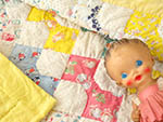 se-a00418 Doll Crib Blanket ドールクリブブランケット ¥ 9,800